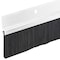 Randall 4' Clear Satin Anodized Brush Door Sweep For Gap Up To 2" 4 FT BS-330 - alternate 1